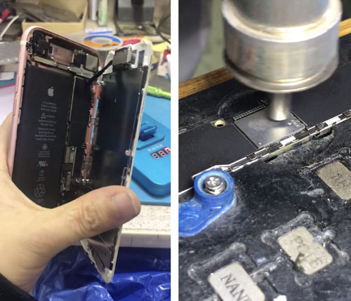 苹果7慢慢黑屏然后开不了机了,苹果7忽然黑屏开不了机了