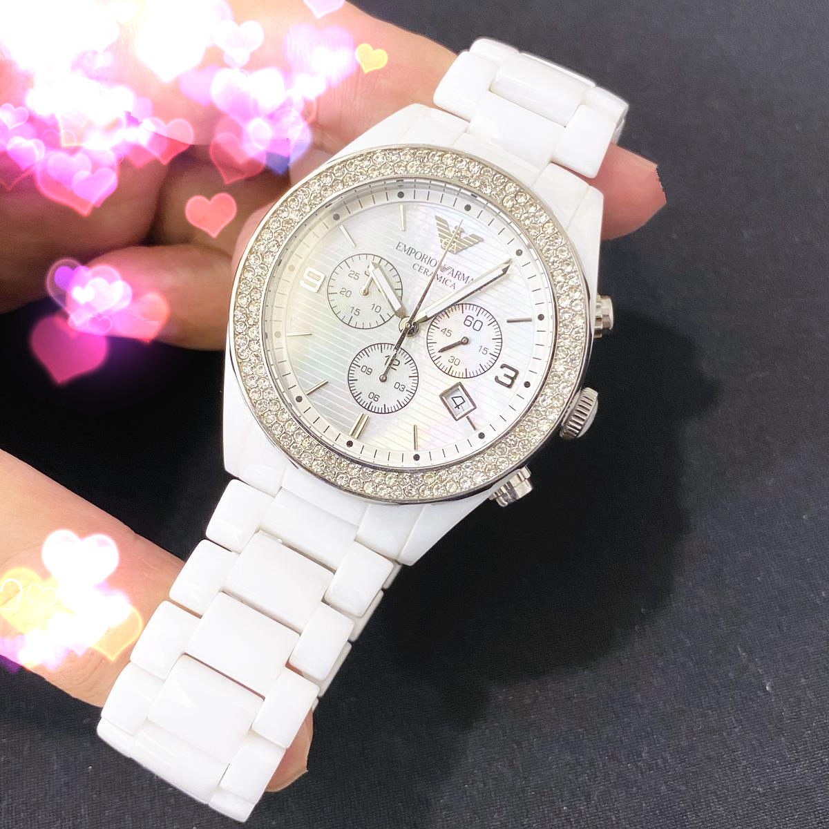 阿玛尼满天星手表，展现魅力的配饰