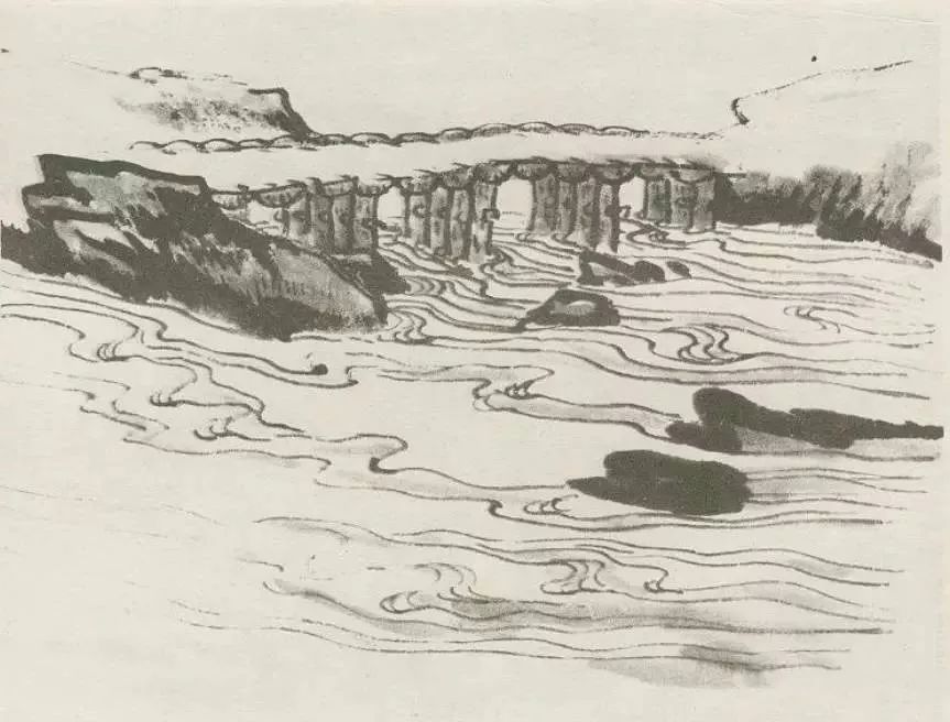 画水技法大全,山水画画水技法