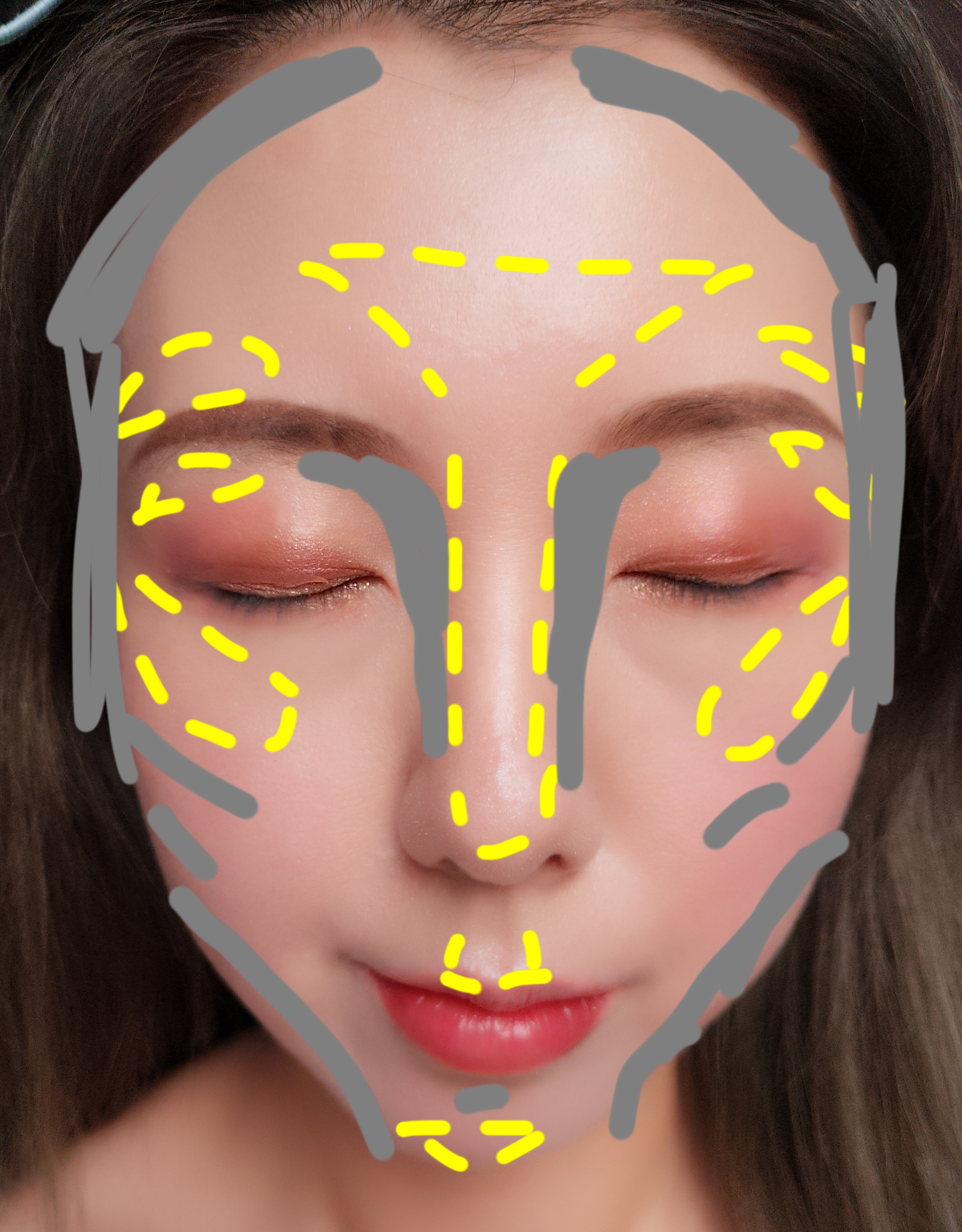 高甜约会妆,约会减龄妆