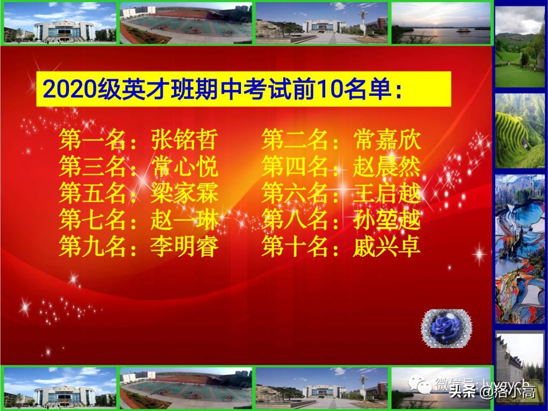洛一高运动会颁奖,洛一高2023英才班高考成绩