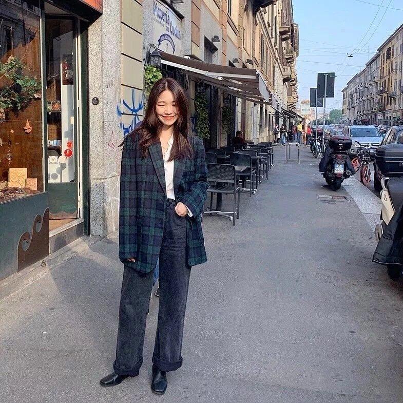 简约百搭又显瘦休闲减龄穿搭,一周穿搭不重样显高显瘦心机搭配