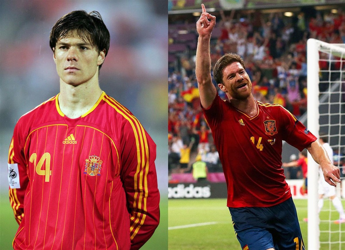 哈维阿隆索是不是中场大师,哈维阿隆索08欧洲杯照片