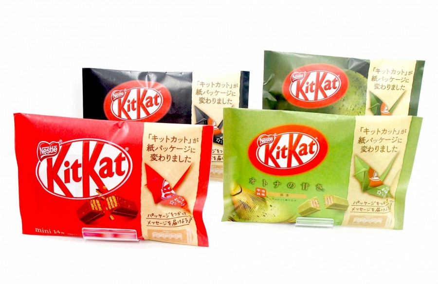日本kitkat巧克力抹茶味,日本kitkat新包装