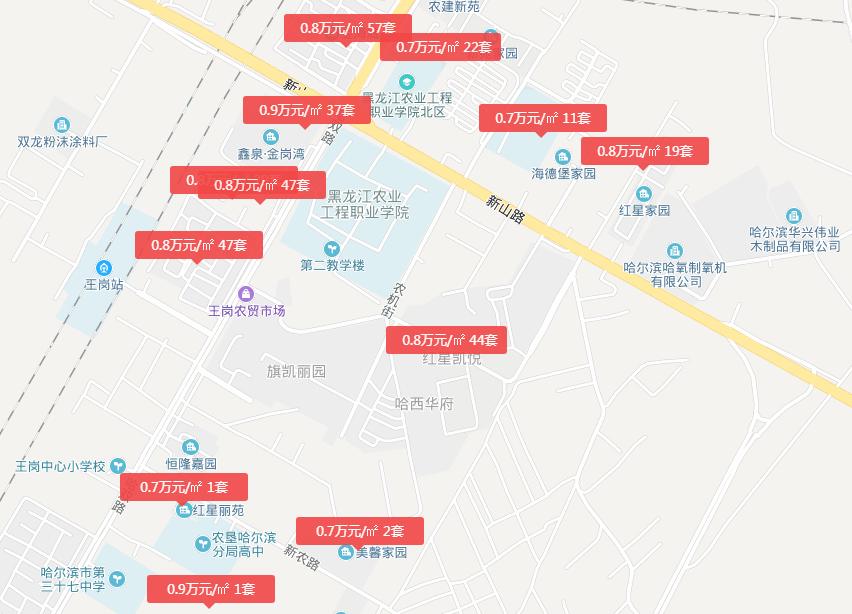 大手笔！南岗三环附近规划18万平居住用地！王岗片区将新添中小学