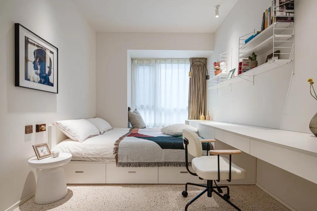 西安母女的111㎡三室暗房，拱形门、水磨石，超强储物力