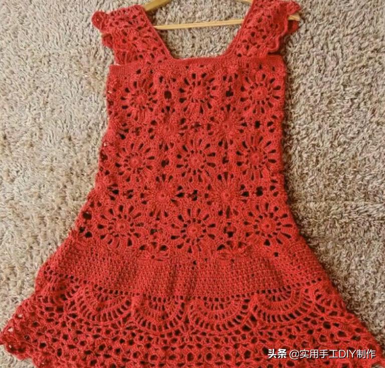 云帛蕾丝圆领披肩钩针图解,蕾丝棒针花样图解