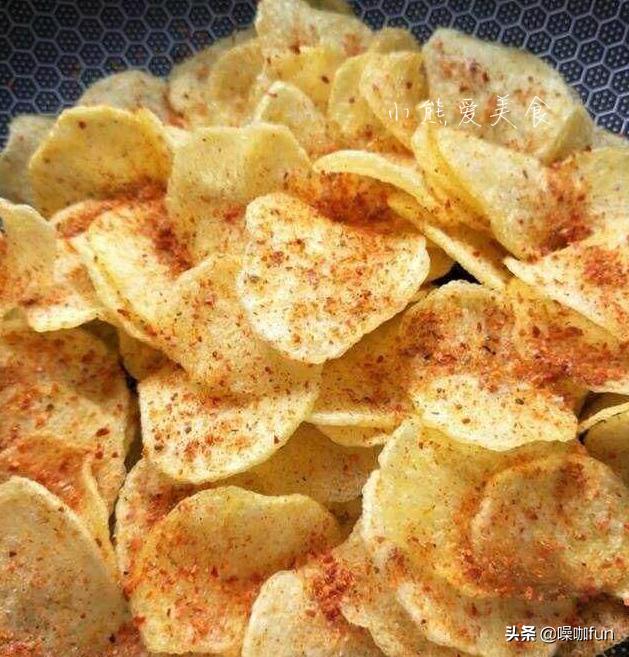 在家自制炸薯片,家庭自制炸薯片的做法大全集