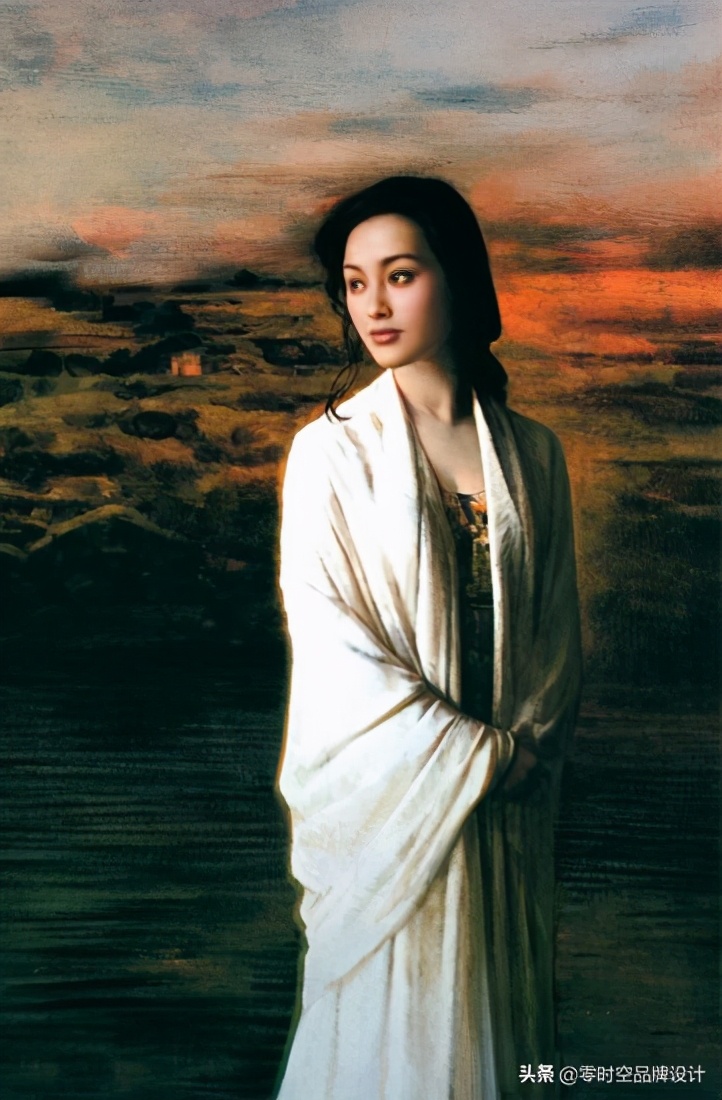 超写实女性人体油画艺术，画中女性人体丰神绰约，容光焕发