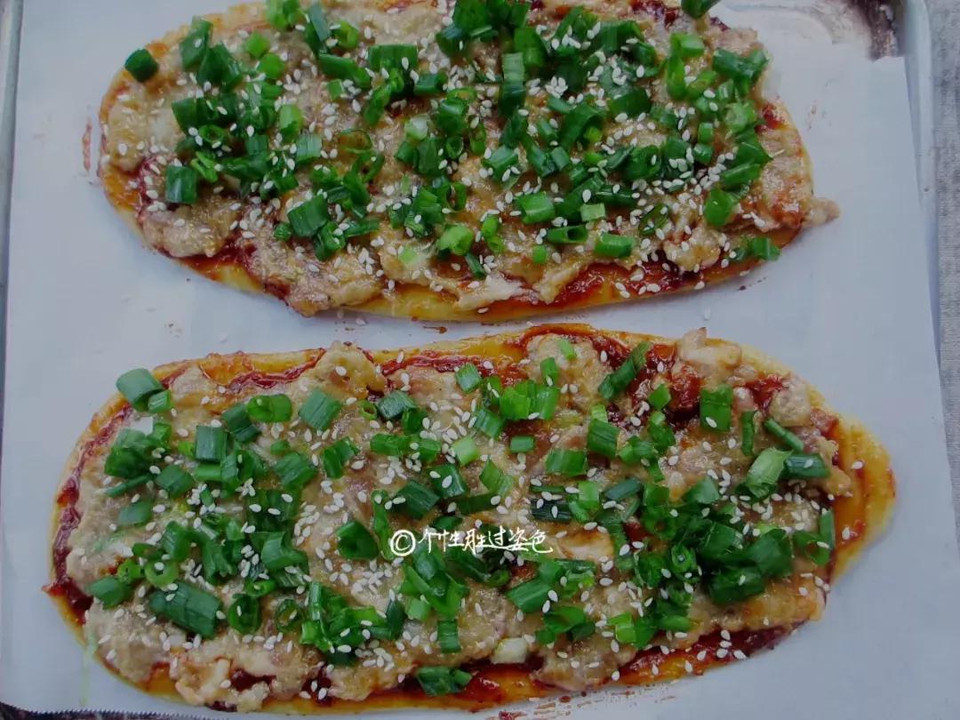 中国披萨饼的做法,中国式披萨武大郎烧饼