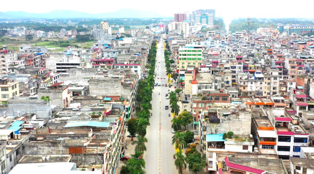 大安古镇闹市,大安古镇的地址