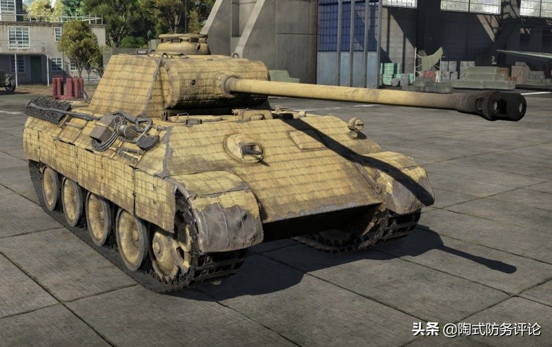 二战黑豹坦克实战效果,二战仅存的黑豹坦克