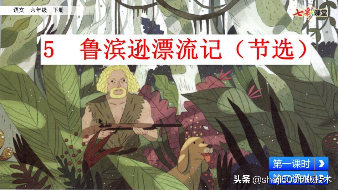 六年级下册语文复习鲁滨逊漂流记,语文六年级下册鲁滨逊漂流记讲解