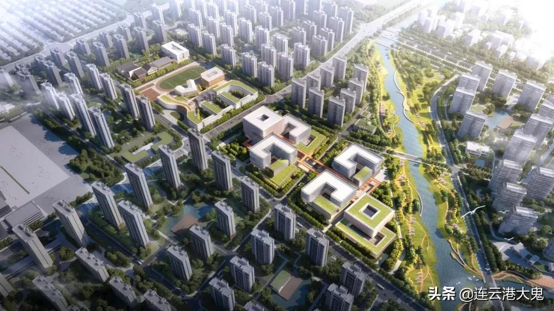 赣榆徐福片区城市设计效果图首发，一座现代化城市即将华丽呈现