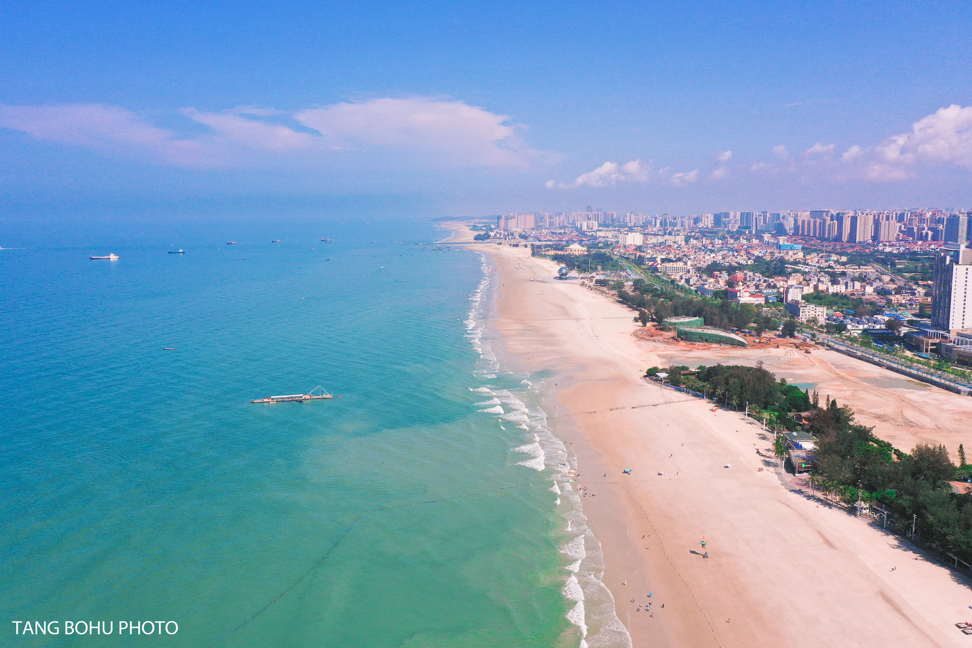 北海银滩海滩风景,夏天最值得去的绝美海岛北海银滩