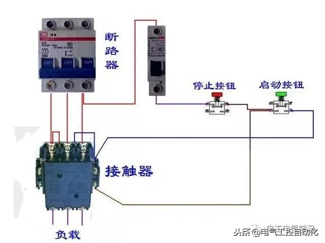 电表上断路器怎么接线真实图,断路器带互感器的电表接线图