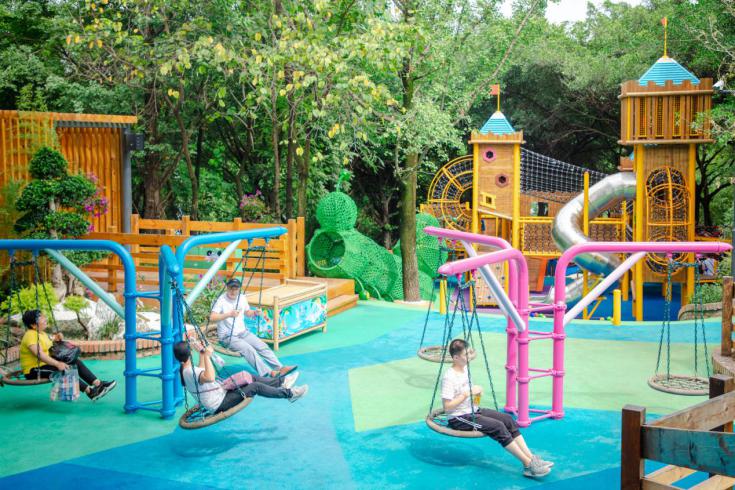 成都欢乐谷童梦冒险岛图片,成都欢乐谷儿童区有哪些项目