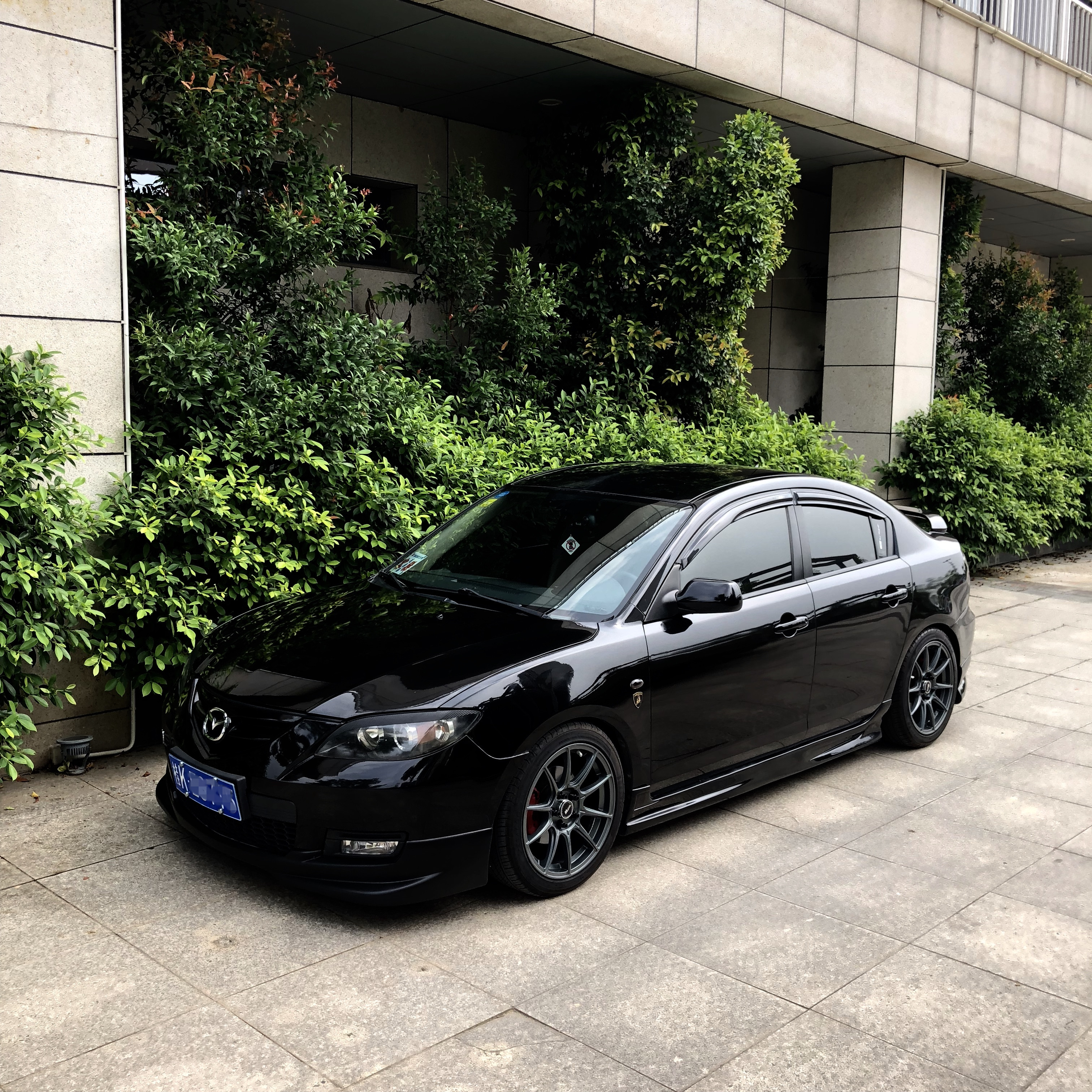 次世代马3改装案例,马自达3昂克赛拉改装