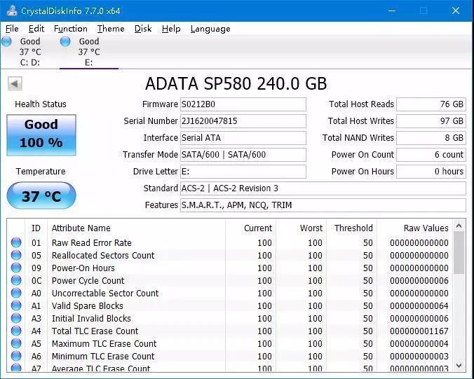 威刚sp580固态硬盘开卡,威刚sp580固态硬盘用的是什么颗粒