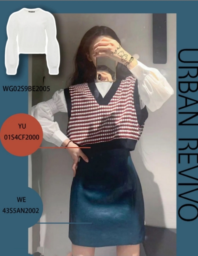 ur夏季新款穿搭,ur时尚潮流穿搭