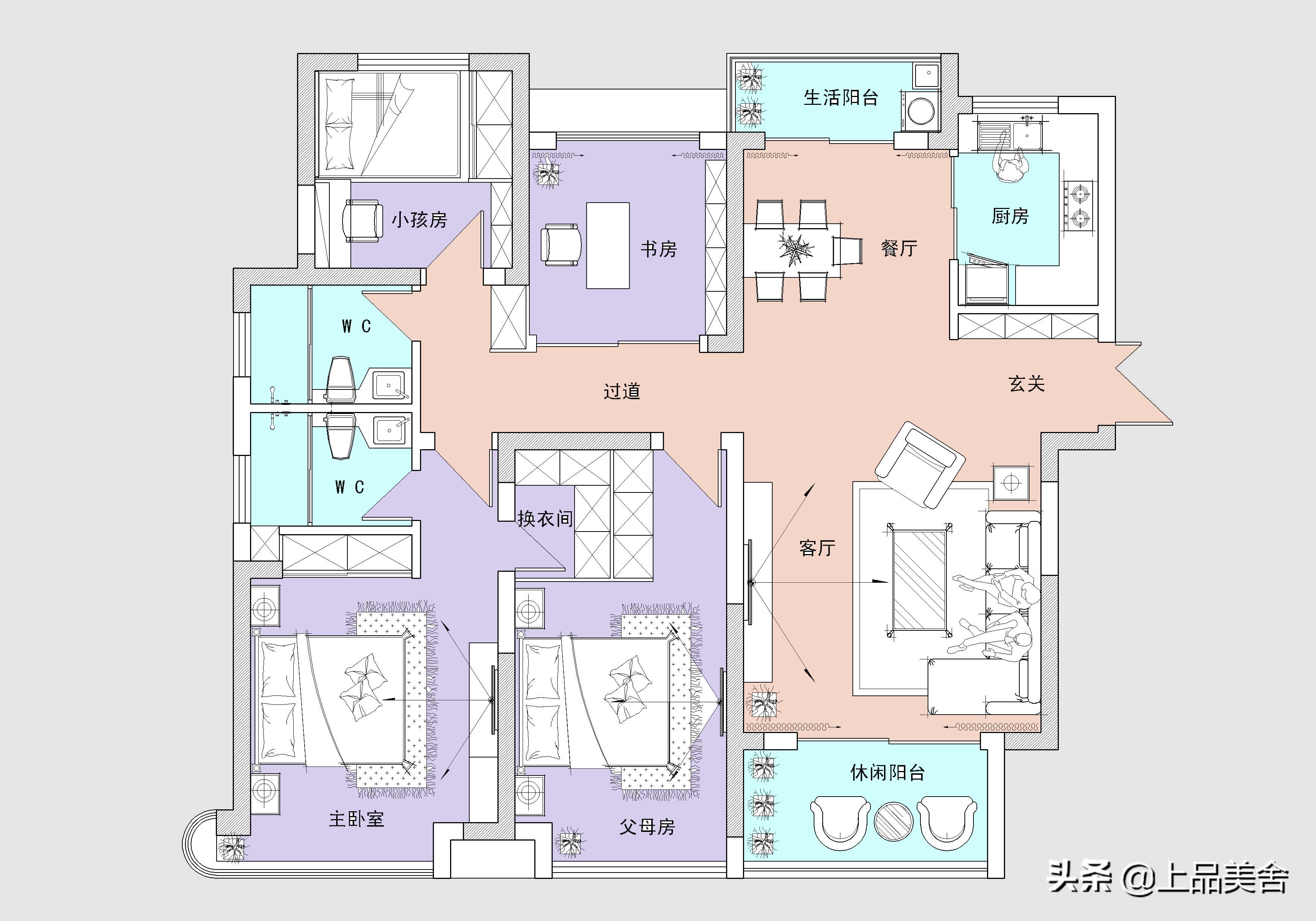 小户型客厅沙发绿色背景效果图,现代简约橙色沙发背景效果图