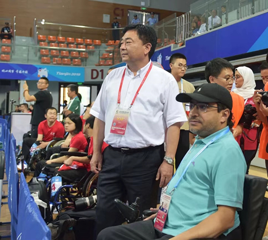 亚洲残奥委会主席:体育运动为残疾人打开了一道门