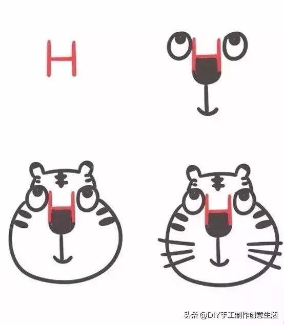 简笔画超简单步骤3笔,简笔画超简单教程