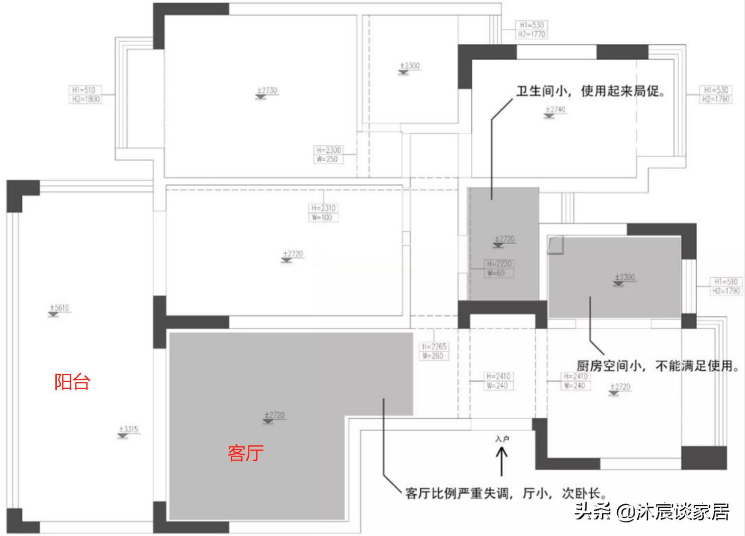客厅空间太小如何隔个阳台出来,客厅小如何利用空间