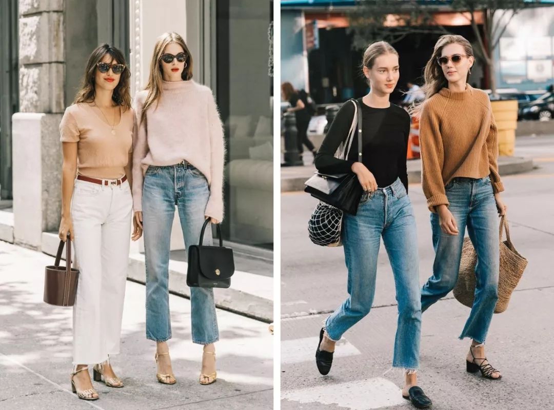 适合腿瘦的穿的新款阔腿裤,冬天不粘腿阔腿裤推荐