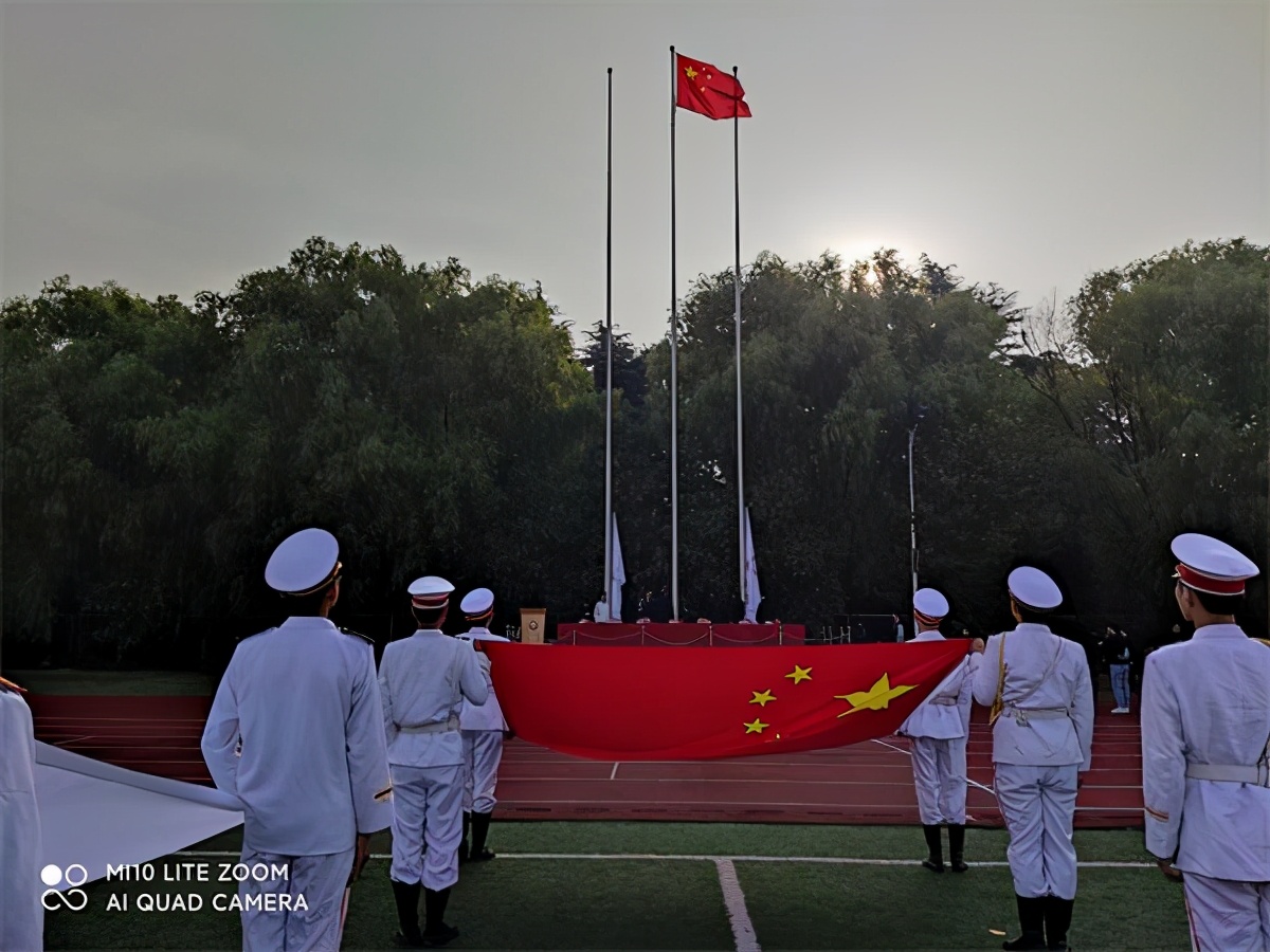 楚州中学运动会开幕式回放,楚江镇中心学校田径运动会开幕式