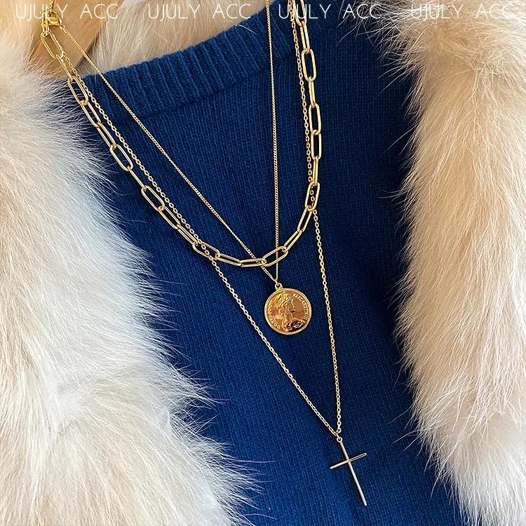 轻奢小众钛钢毛衣链,大牌毛衣链女款推荐