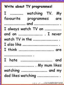 英语原版阅读:KidsandtheirfavouriteTVprogrammes