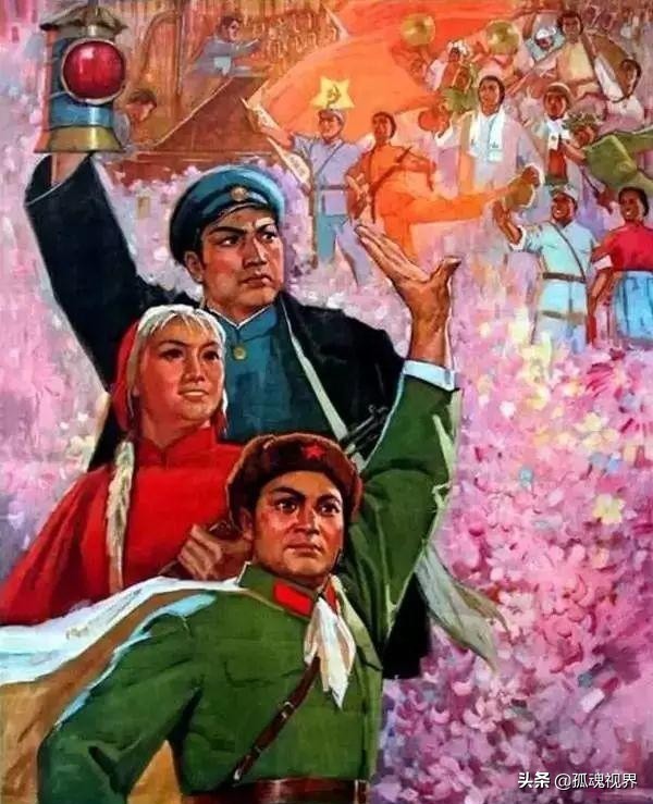 高清红色经典老宣传画,红色文化震撼宣传画