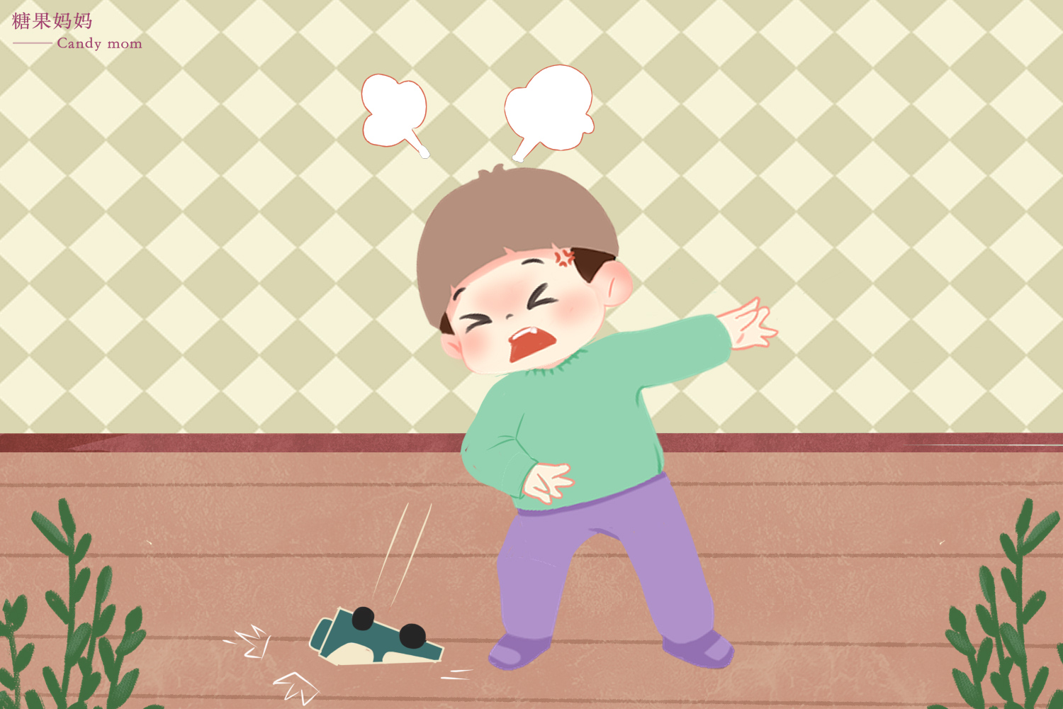 孩子脾气特别大你不顺心就发脾气,孩子脾气大不大怎么判断