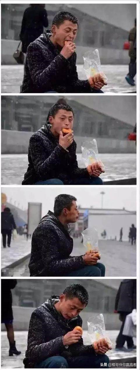 一个外卖员闯红灯给交警送外卖,外卖小哥连闯17个红灯送外卖