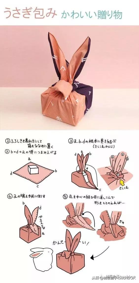 礼物包装教程没有纸,礼物包装方法推荐