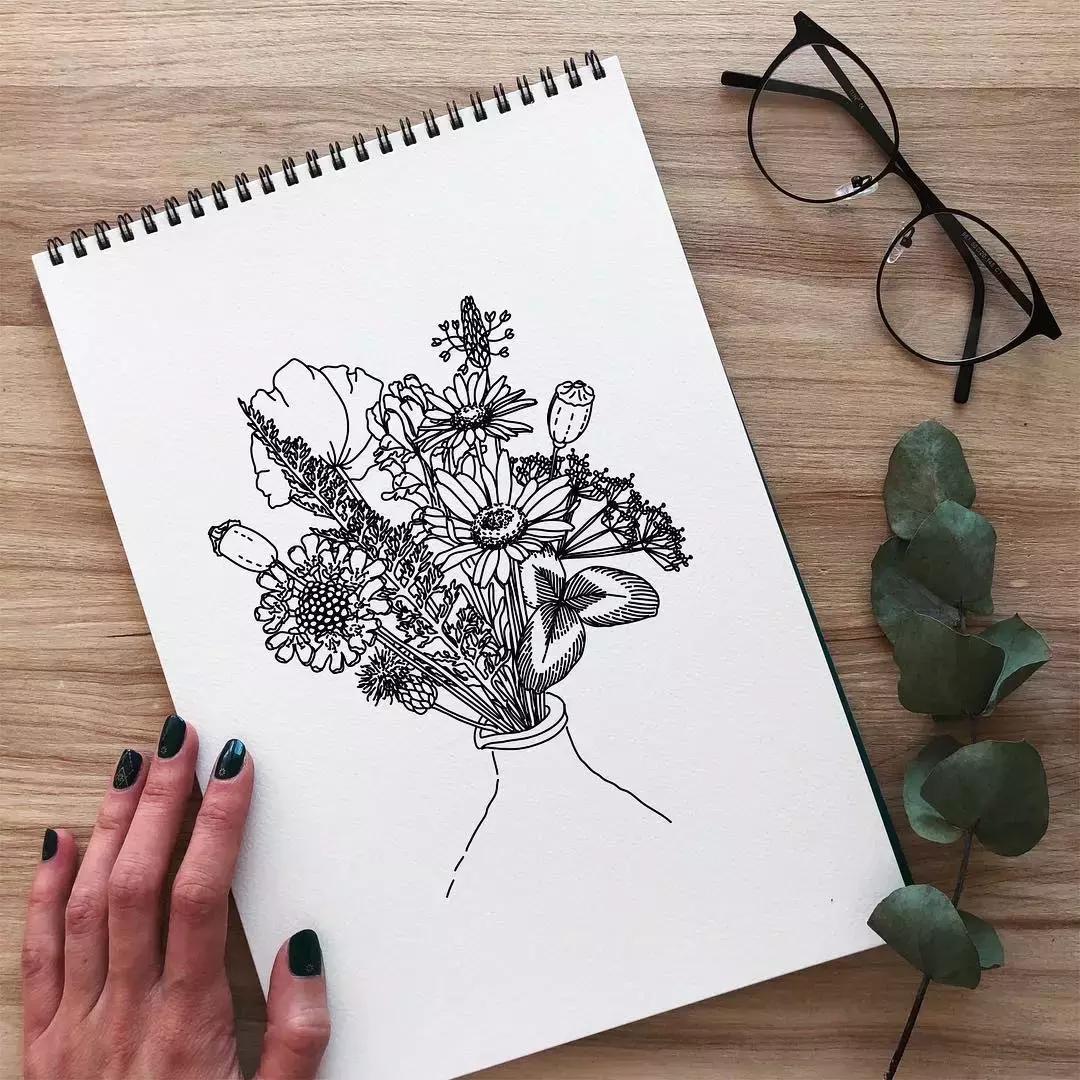 这一波手绘太给力了,绝对让你练完不厉害都难