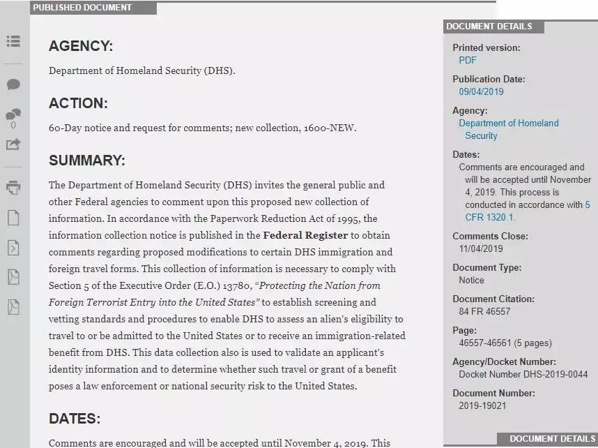 入籍+调整身份,恐要交社媒账号!美国官员还注册假账号监视你