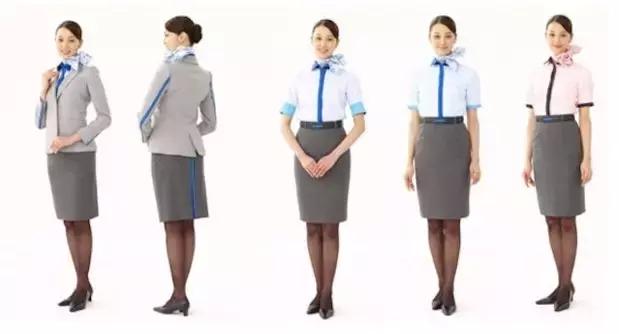 日本全日空航空空姐制服,日本各个航空空姐制服