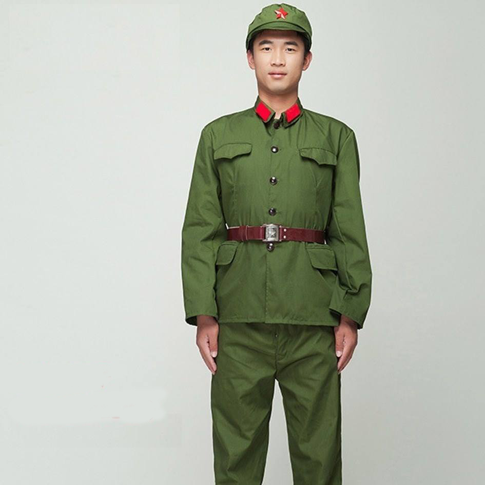 65式军服到现在换几套军服了,明星穿的军装大全