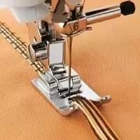 缝纫技巧教程压双针,缝纫机压脚针法