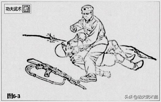 解放军格斗术实战,侦察兵七十年代捕俘拳全套动作图