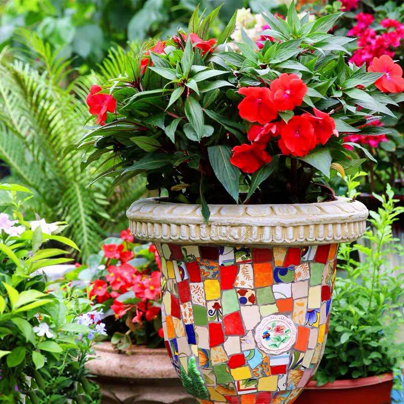 庭院花园摆设,庭院花园布置大型摆件