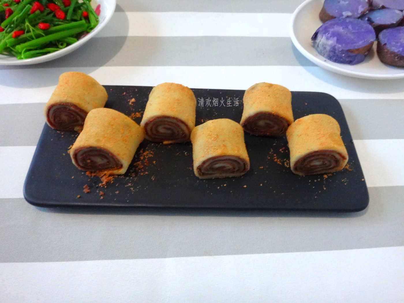 晒晒两人早餐,香甜好吃还抗饿,一上午都精力充沛,工作有劲