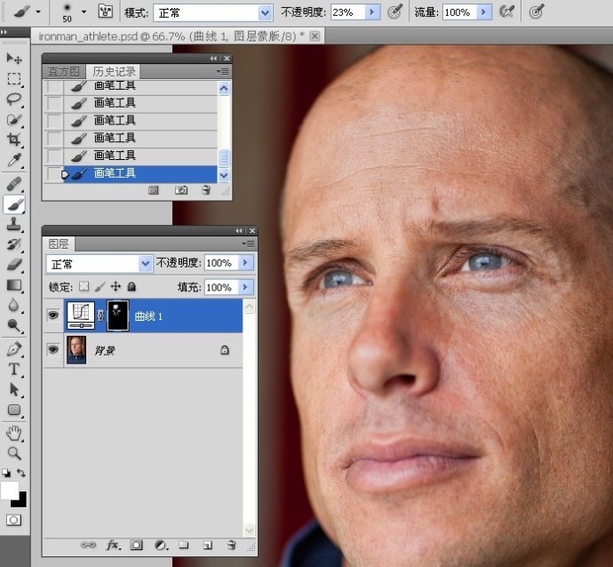 ps教程怎么给黑白照片上色,ps中去色命令和黑白命令的区别