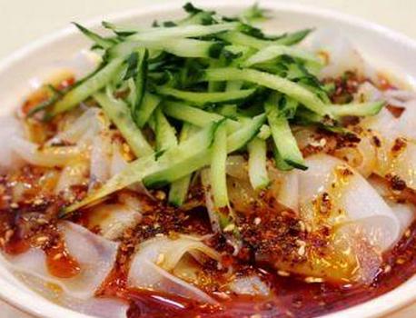 凉皮做法凉面配方,陕西现做凉皮最正宗的做法