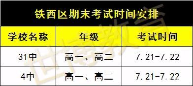 沈阳5月份高中有什么考试,沈阳重点高中学习安排