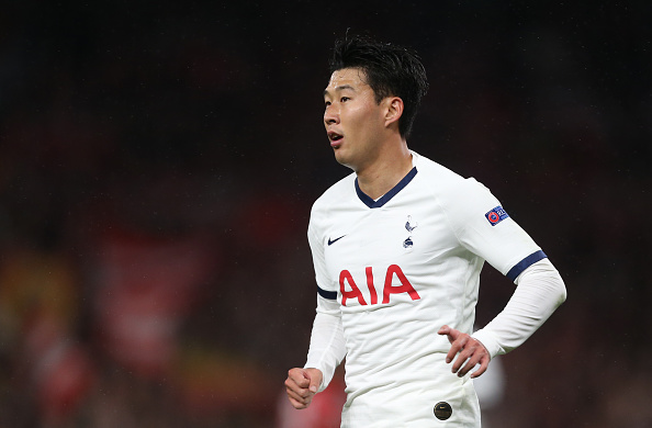 孙兴慜再现世界级停球:把55米长传吸在脚下,连停带传让对手懵了