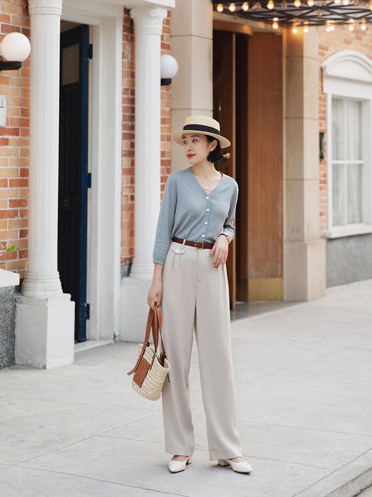 直筒阔腿裤小直筒,阔腿小直筒裤