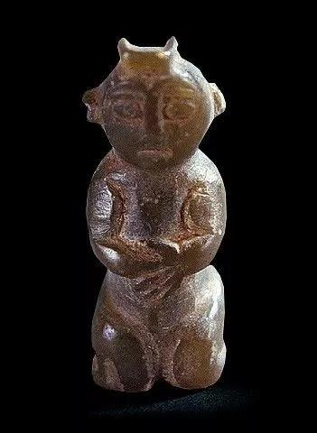 西周精品玉琮,西周圆形玉琮